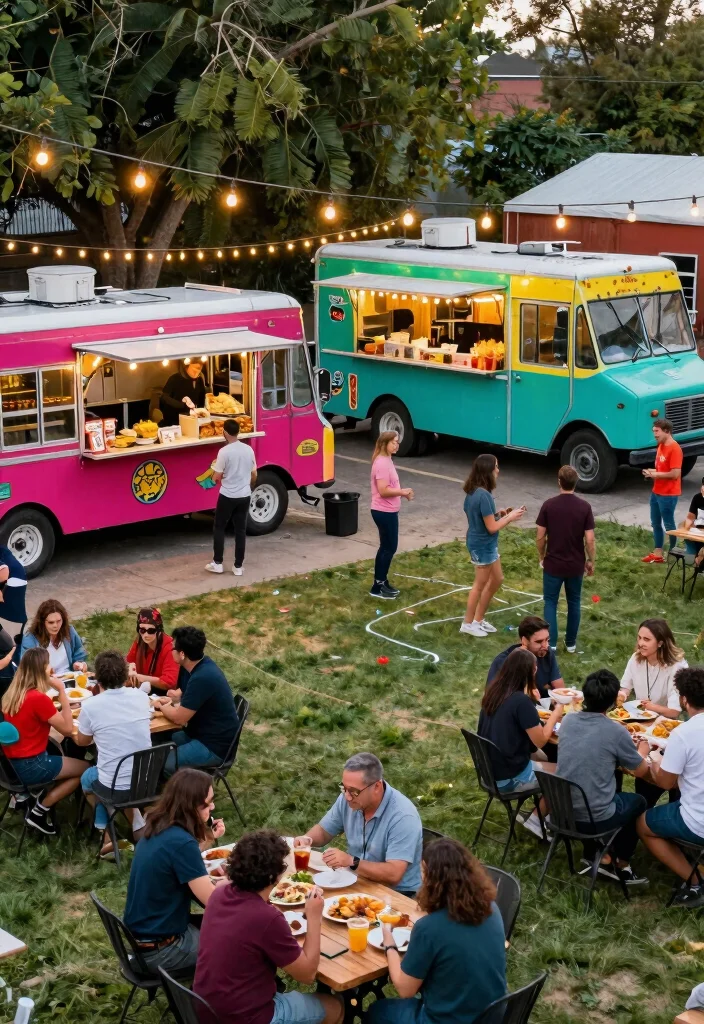 12 Engagement Party Theme Ideas That Feel Modern and Fun - 11. Food Truck Fiesta 1