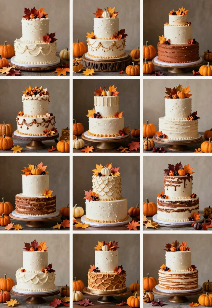 12 Fall Wedding Cake Ideas with Warm Colors and Seasonal Style - Conclusion 1