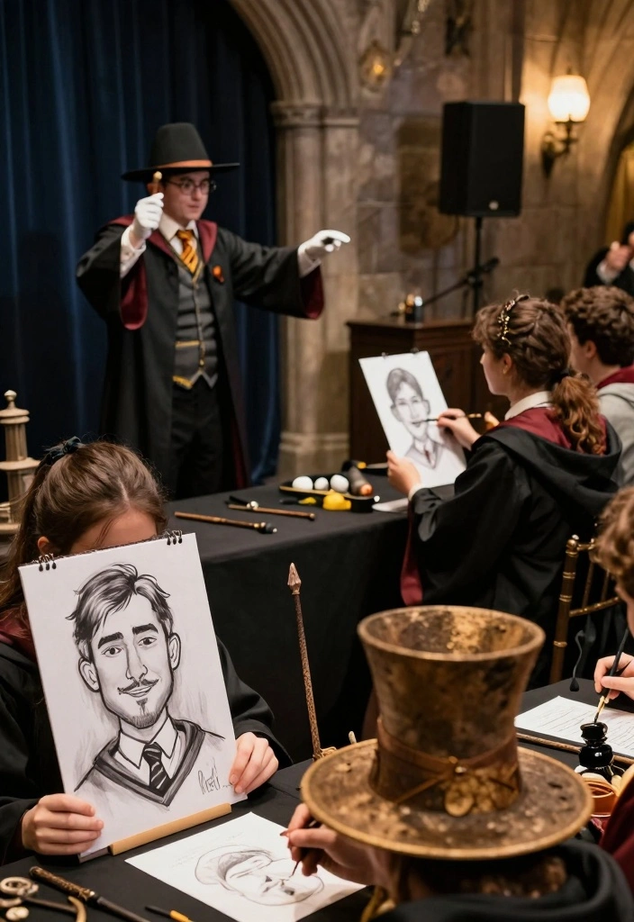 12 Harry Potter Theme Decoration Ideas for Magical Celebrations 111 12 Harry Potter Theme Decoration Ideas for Magical Celebrations - 11. Interactive Entertainment 1