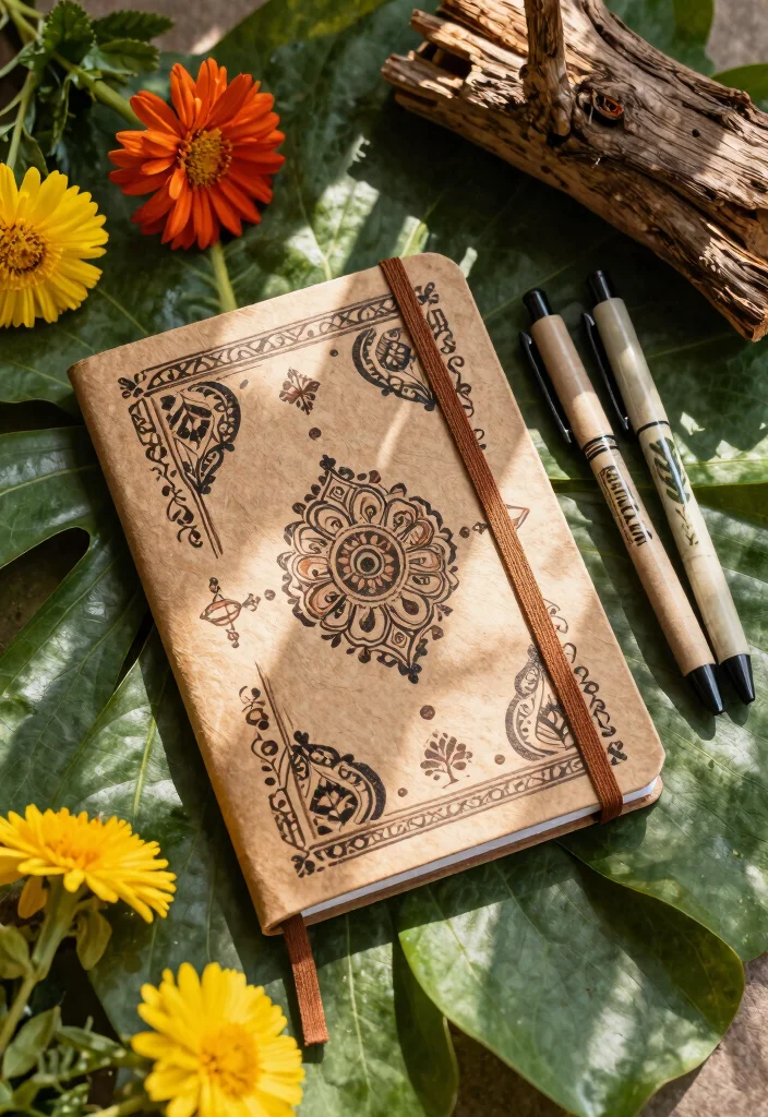 12 Indian Wedding Gift Ideas That Feel Traditional and Meaningful - 5. Personalized Eco-Friendly Journal 1