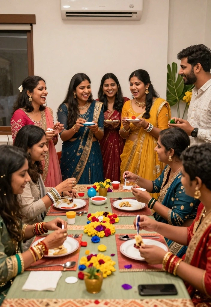 12 Mehendi Party Ideas with Colorful Decor and Fun Details - 9. Interactive Games and Activities 1