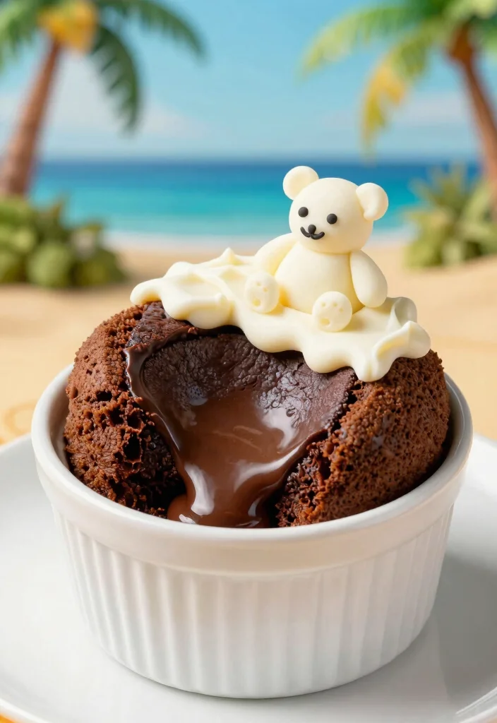 12 Moana Cake Ideas That Are Colorful Fun and Party Ready - 7. Lava Cake Surprise 1