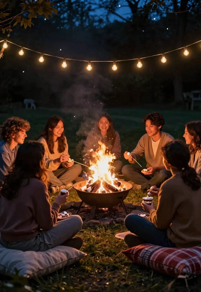 12 Wedding After Party Ideas to End the Night in Style - 5. Backyard Campfire 1