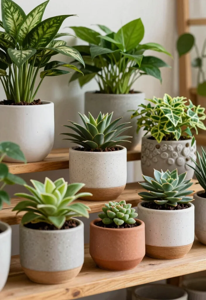 12 Wedding Gift Ideas That Are Practical, Elegant, and Memorable - 11. Handmade Pottery Planters 1