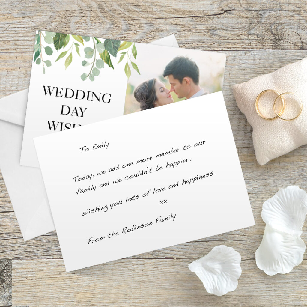 What Should You Write in a Wedding Card Message?