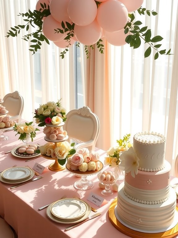 authentically themed bridal shower experiences