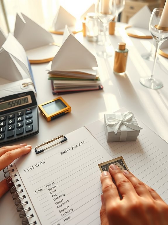 calculate actual attendance costs first