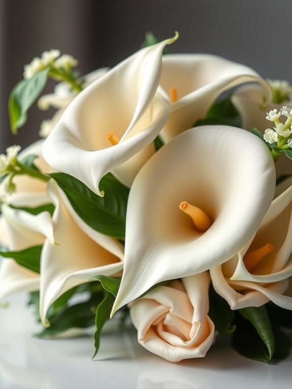calla lilies modern elegant sophistication