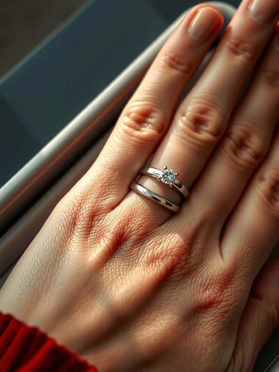 difference between engagement rings and wedding bands