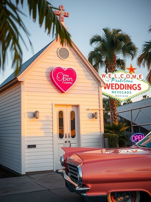 little white wedding chapel origins