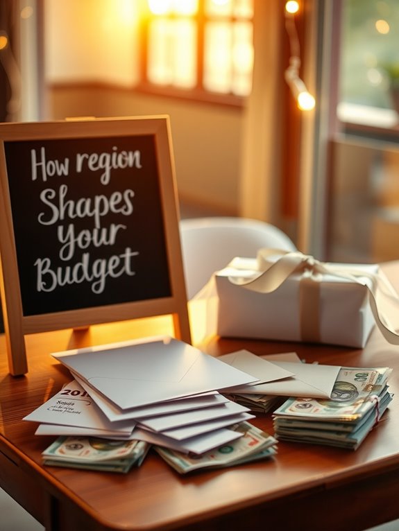 region specific wedding gift norms vary