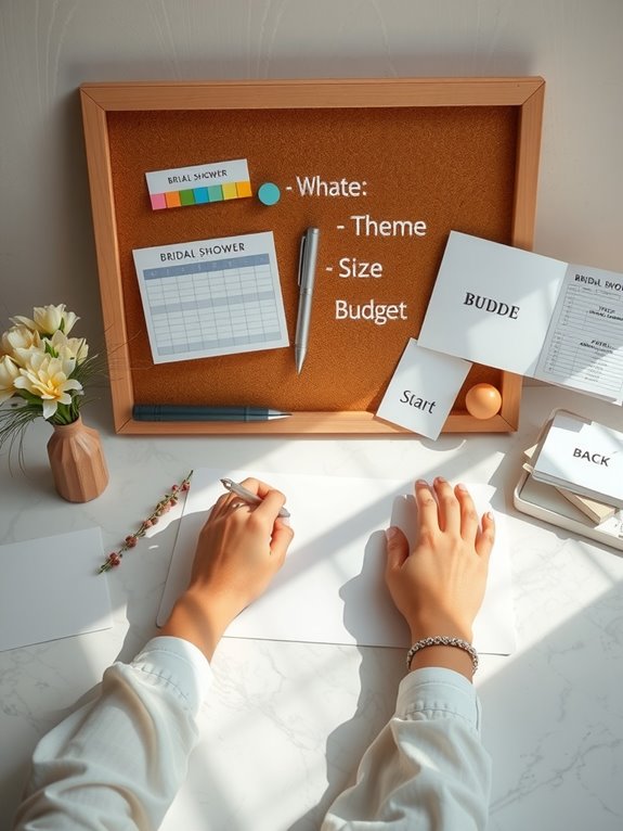 theme guest count budget framework