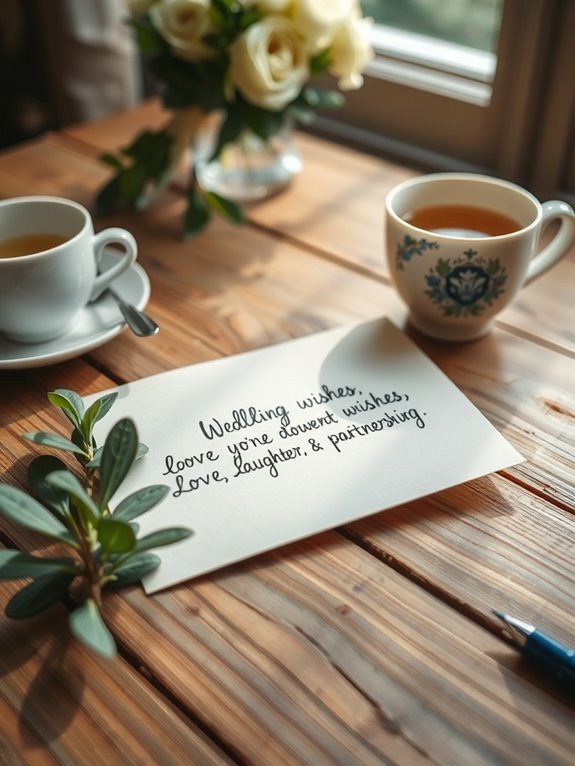 timeless wishes love and partnership