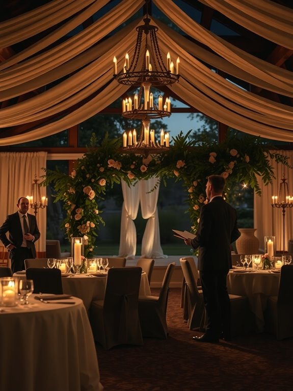 wedding decorator coordinates vendors designs