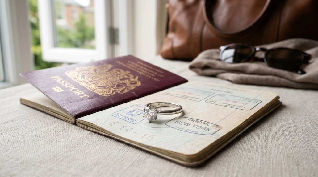 best fake wedding rings travel