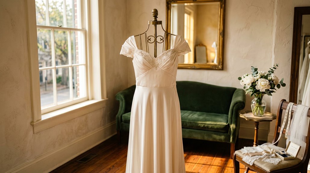 best wedding dresses for broad shoulders